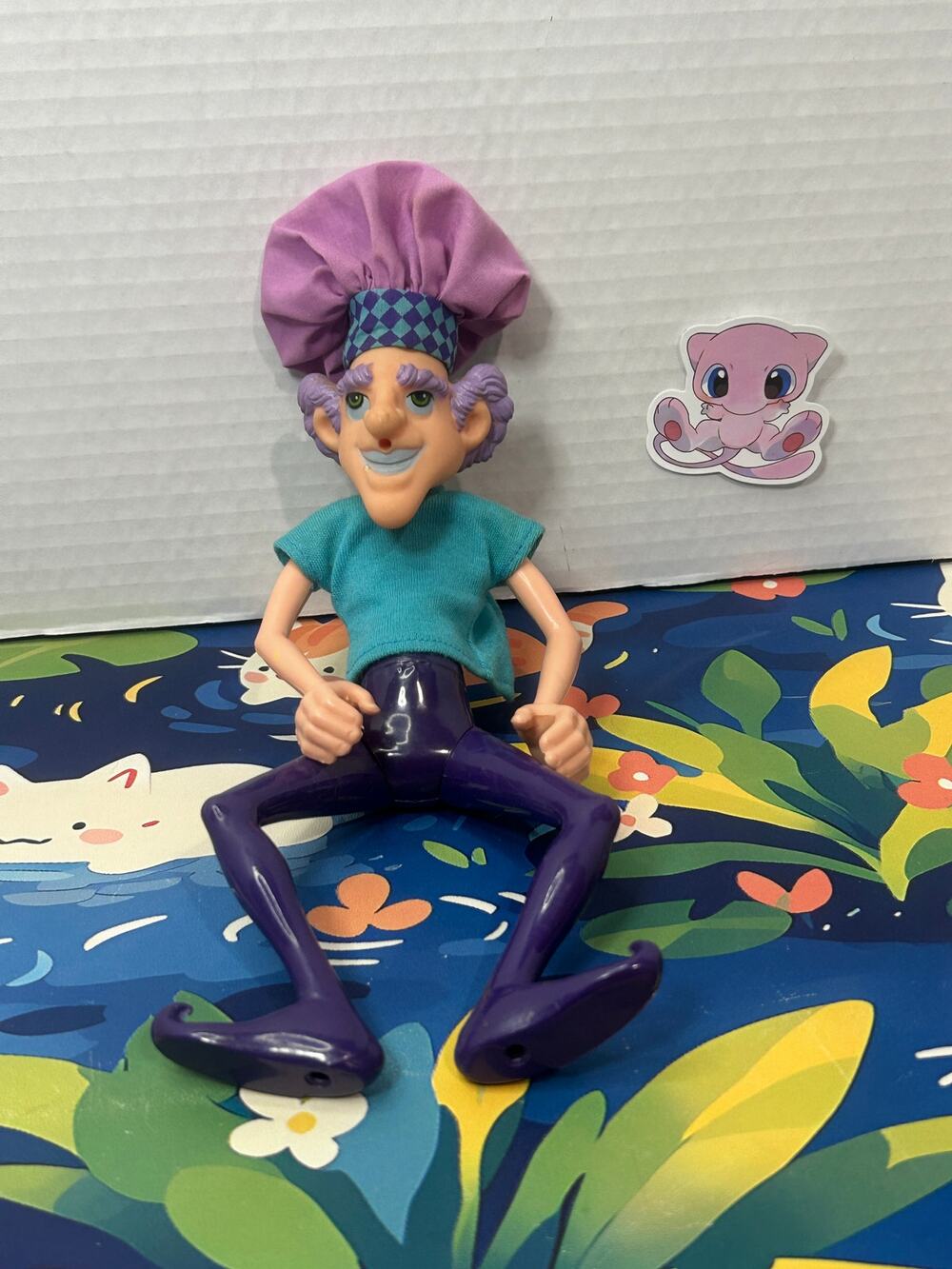 Vintage Purple Pie Man Strawberry Shortcake Action Figure Toy Doll Incomplete